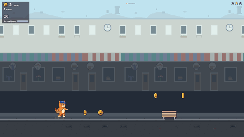 A run on Shop Street, the map whose route ends with Balloon King