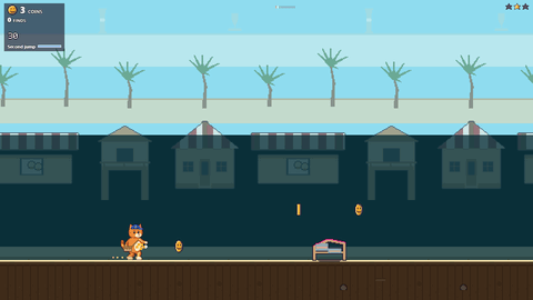 A run on Sunny Tide, the map whose route ends with Captain Crab